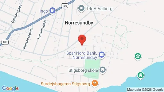 Lejligheder til leje i Nørresundby - Foto fra Google Street View