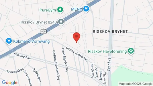 Lejligheder til leje i Risskov - Foto fra Google Street View