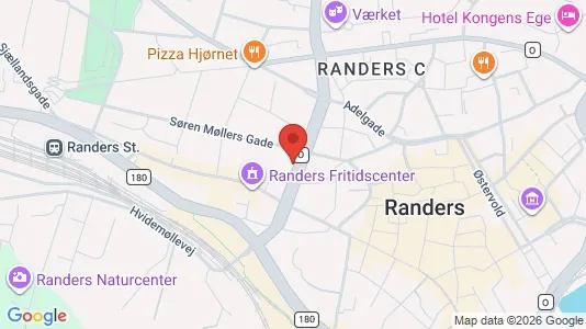 Lejligheder til leje i Randers C - Foto fra Google Street View