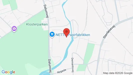 Lejligheder til leje i Odense SV - kort over placeringen