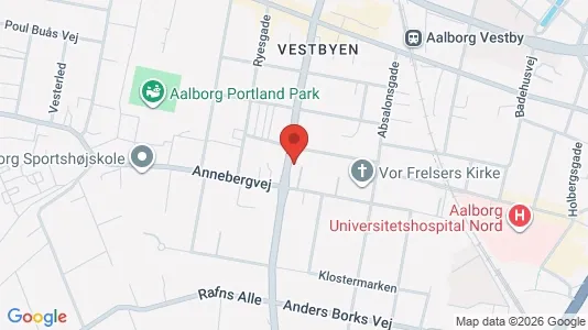 Lejligheder til leje i Aalborg Centrum - Foto fra Google Street View