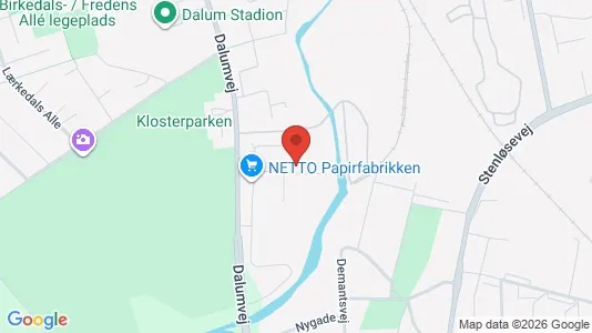 Lejligheder til leje i Odense SV - kort over placeringen