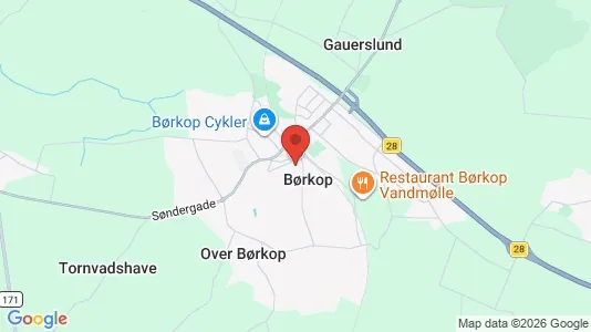 Lejligheder til leje i Børkop - Foto fra Google Street View
