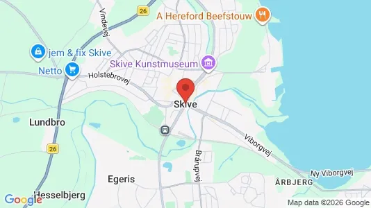Lejligheder til leje i Skive - Foto fra Google Street View