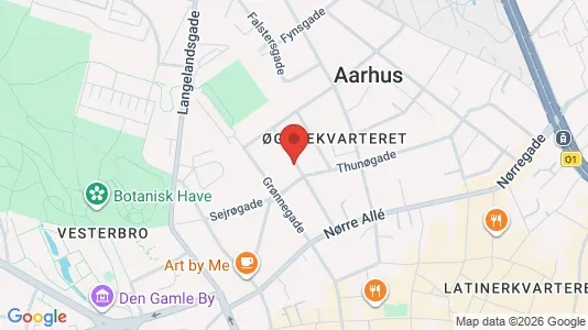 Lejligheder til leje i Århus C - Foto fra Google Street View