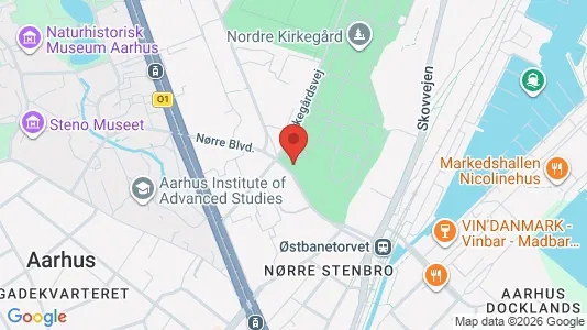 Lejligheder til leje i Risskov - kort over placeringen