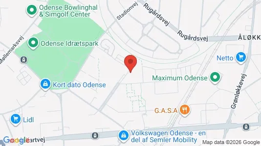 Lejligheder til leje i Odense V - Foto fra Google Street View