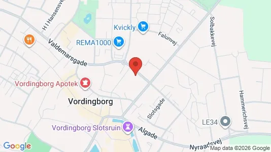 Lejligheder til leje i Vordingborg - Foto fra Google Street View