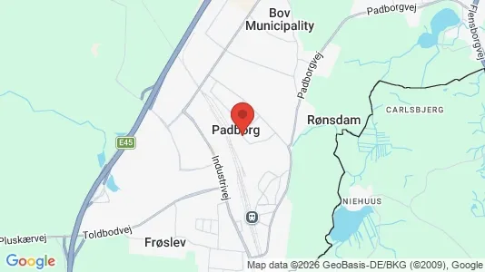 Lejligheder til leje i Padborg - Foto fra Google Street View
