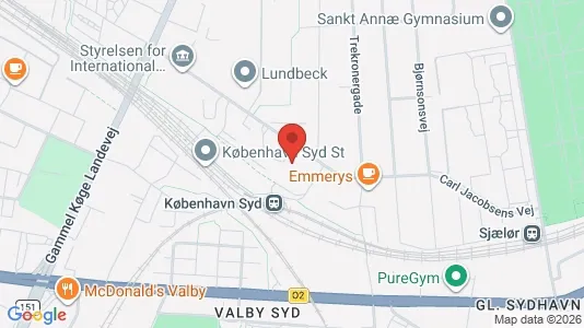Lejligheder til leje i Valby - Foto fra Google Street View