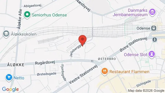 Lejligheder til leje i Odense C - Foto fra Google Street View