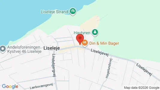 Lejligheder til salg i Liseleje - Foto fra Google Street View