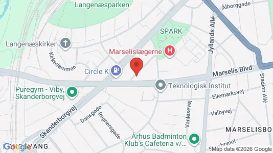 Lejligheder til salg i Århus C - Foto fra Google Street View