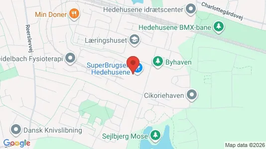 Lejligheder til leje i Hedehusene - Foto fra Google Street View
