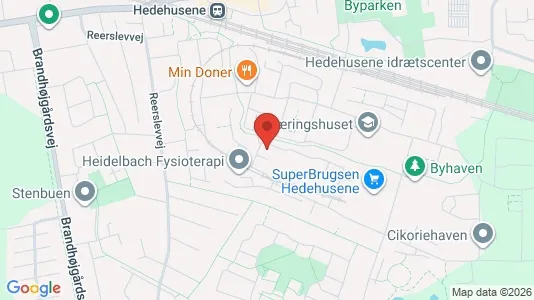 Lejligheder til leje i Hedehusene - Foto fra Google Street View