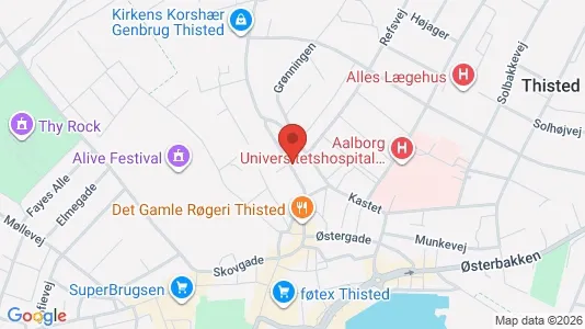Lejligheder til salg i Thisted - Foto fra Google Street View