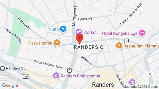 Lejligheder til salg i Randers C - Foto fra Google Street View