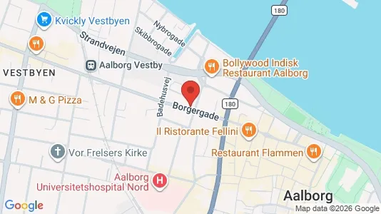 Lejligheder til salg i Aalborg Centrum - Foto fra Google Street View