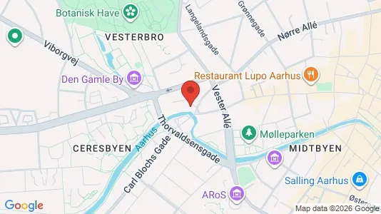 Lejligheder til salg i Århus C - Foto fra Google Street View