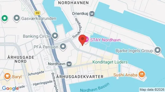 Lejligheder til salg i Nordhavn - Foto fra Google Street View