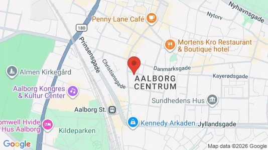 Lejligheder til salg i Aalborg Centrum - Foto fra Google Street View