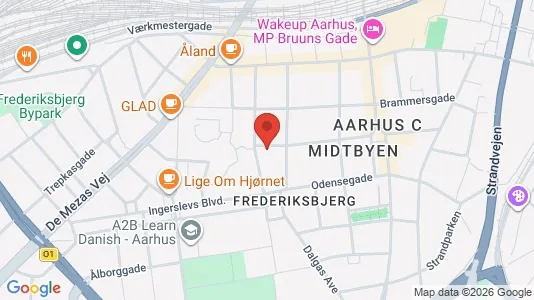 Lejligheder til salg i Århus C - Foto fra Google Street View