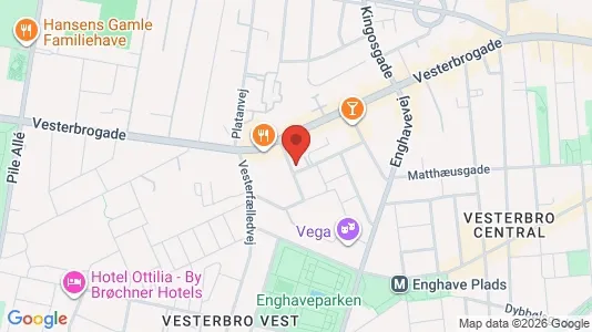 Lejligheder til salg i Vesterbro - Foto fra Google Street View