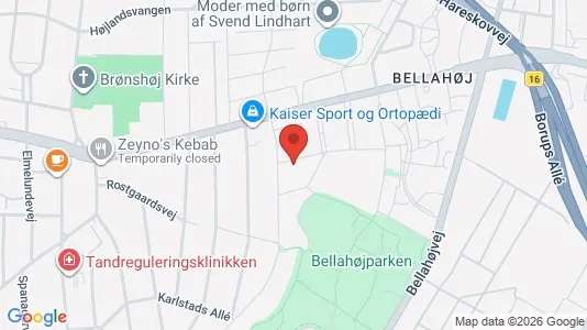 Lejligheder til salg i Brønshøj - Foto fra Google Street View