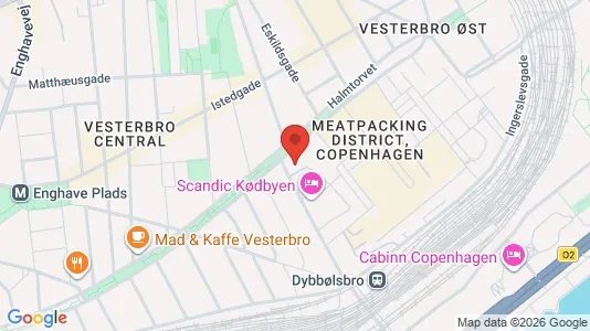 Lejligheder til salg i Vesterbro - Foto fra Google Street View