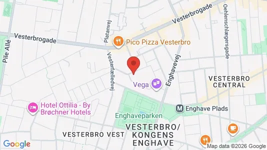 Lejligheder til leje i Vesterbro - Foto fra Google Street View