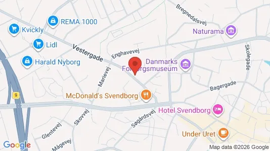 Lejligheder til salg i Svendborg - Foto fra Google Street View