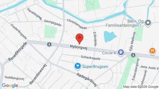 Lejligheder til salg i Odense C - Foto fra Google Street View
