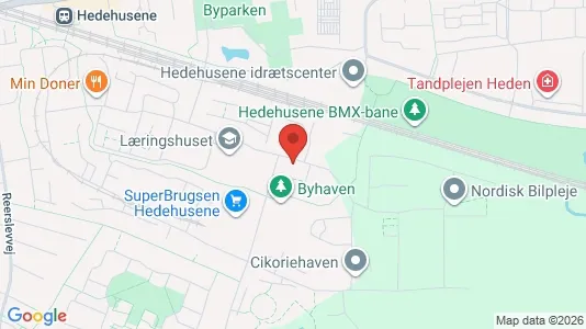 Lejligheder til salg i Hedehusene - Foto fra Google Street View