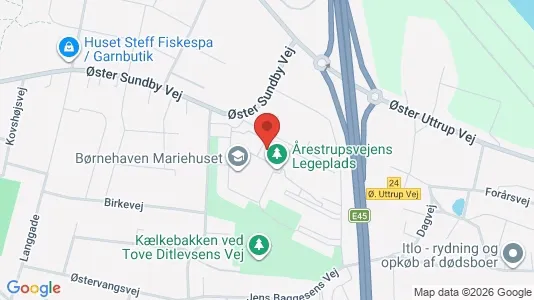 Lejligheder til salg i Aalborg Centrum - Foto fra Google Street View