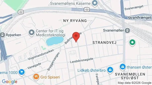 Lejligheder til salg i Østerbro - Foto fra Google Street View