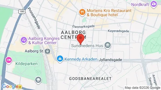 Lejligheder til salg i Aalborg Centrum - Foto fra Google Street View