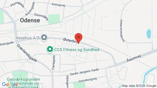 Lejligheder til leje i Odense C - Foto fra Google Street View
