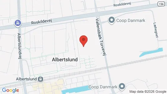 Lejligheder til leje i Albertslund - Foto fra Google Street View