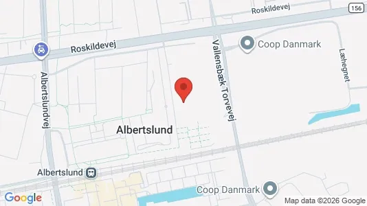 Lejligheder til leje i Albertslund - Foto fra Google Street View
