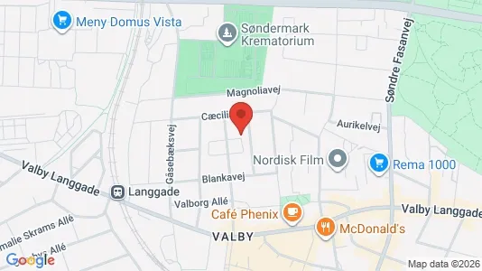 Lejligheder til salg i Valby - Foto fra Google Street View