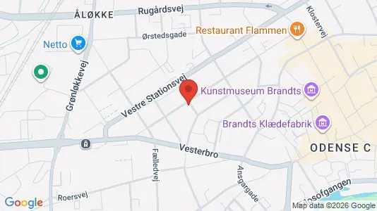 Lejligheder til leje i Odense C - Foto fra Google Street View
