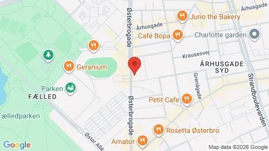 Lejligheder til salg i Østerbro - Foto fra Google Street View
