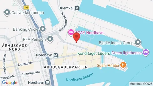 Lejligheder til salg i Nordhavn - Foto fra Google Street View