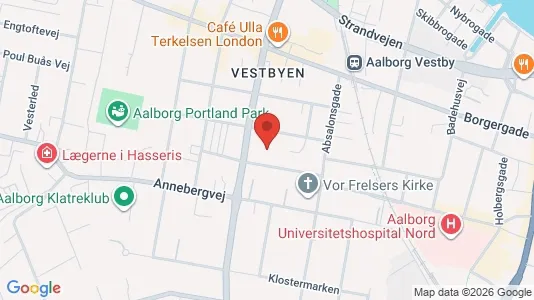 Lejligheder til salg i Aalborg Centrum - Foto fra Google Street View