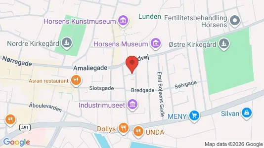 Andelsboliger til salg i Horsens - Foto fra Google Street View