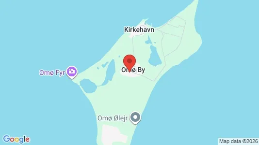Sommerhuse til salg i Omø - Foto fra Google Street View