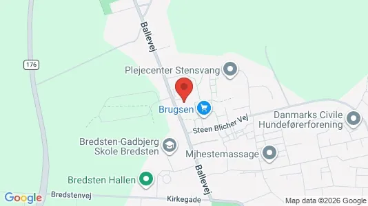 Lejligheder til leje i Bredsten - Foto fra Google Street View