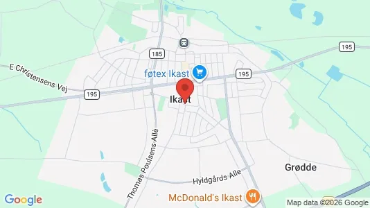 Lejligheder til leje i Ikast - Foto fra Google Street View