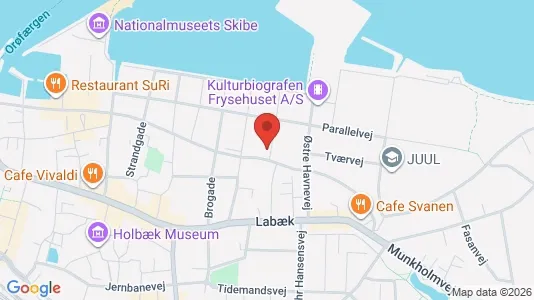 Lejligheder til leje i Holbæk - Foto fra Google Street View