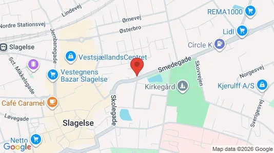 Lejligheder til leje i Slagelse - Foto fra Google Street View